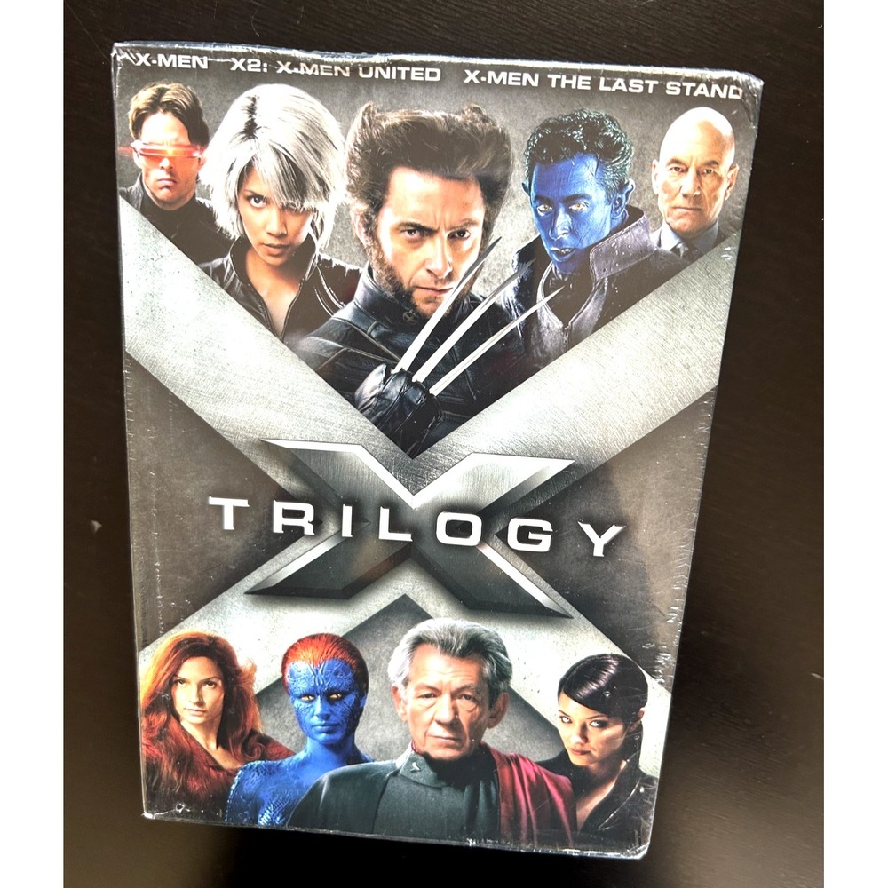 X-Men Trilogy DVD Set 3 Films X-Men X2 Last Stand *New* *Sealed*